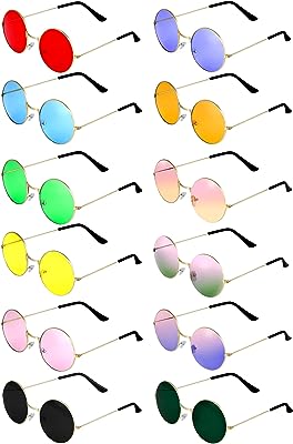 8 20 paires de lunettes de soleil hippie rondes pour femmes bandeau multicolore. DIAYTAR SENEGAL, votre partenaire de shopping discount en ligne, regroupe une large gamme de produits à prix cassés pour tous les amateurs de bonnes affaires. Faites des économies sur vos achats de la maison à l'électroménager, de l'informatique à la mode, grâce à DIAYTAR SENEGAL !