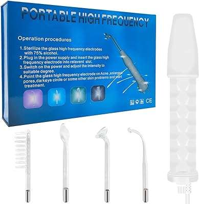 Machine faciale haute fréquence baguette électrique portable fréquence goronp 4 en 1 appareil de beauté. À la recherche d'idées cadeaux originales et abordables ? Parcourez notre sélection de gadgets à prix discount sur DIAYTAR SENEGAL  et faites plaisir à vos proches sans vous ruiner. Des gadgets high-tech aux objets insolites, notre boutique en ligne saura vous surprendre.