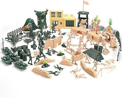 Hatton army men playset ensemble de jeu de combat militaire en plastique avec soldats. Faites des économies sans sacrifier la qualité sur DIAYTAR SENEGAL, votre boutique en ligne discount ultime. Découvrez notre sélection soigneusement choisie de produits dans divers domaines, allant de l'informatique à la mode, et bénéficiez de prix imbattables. Faites-vous plaisir tout en respectant votre budget chez nous.