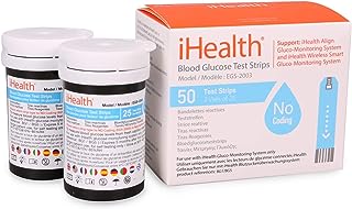 Boîte de bandelettes de test de glucose ihealth egs 2003 (2 x 25 unités). Ne cherchez pas plus loin pour trouver des produits de qualité à prix réduits. DIAYTAR SENEGAL  est votre destination en ligne pour tous vos besoins en produits discount, de la maison à l'électroménager, de l'informatique à la mode. Faites des économies substantielles et trouvez les articles parfaits, adaptés à votre budget.