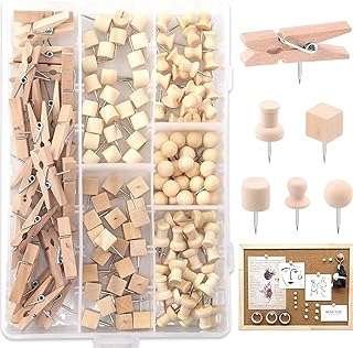Assortiment de punaises en bois épingles à tête acier bois décoratives pour tableaux. À la recherche de bonnes affaires en ligne ? Ne cherchez plus ! DIAYTAR SENEGAL  vous offre un vaste choix de produits discount, de la maison à l'électroménager, en passant par l'informatique et la mode. Faites-vous plaisir à des prix incroyables et découvrez notre sélection dès maintenant.