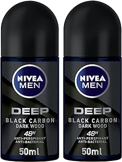 Nivea men deep black carbon déodorant antibactérien roll on 50 ml pack de 2. DIAYTAR SENEGAL  est l'adresse incontournable pour tous ceux qui cherchent des produits discount en ligne. Parcourez notre site et trouvez des offres imbattables sur une grande variété de produits, des articles pour la maison aux produits high-tech en passant par les dernières tendances mode et les gadgets les plus recherchés.