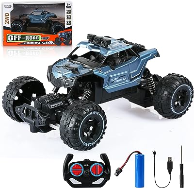 Voiture télécommandée pour enfants à l'échelle 1:16 monster truck rechargeable avec feux. Chez DIAYTAR SENEGAL, nous rendons le shopping discount accessible à tous. Découvrez notre boutique en ligne où vous trouverez une large gamme de produits pour la maison, l'électroménager, l'informatique, la mode et les gadgets. Profitez de nos prix compétitifs pour réaliser des économies tout en vous faisant plaisir !