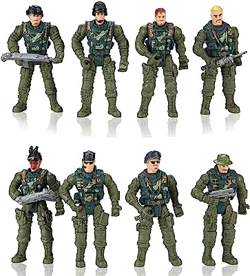 Figurine d'action soldat hatton 8 hommes de l'armée avec accessoires d'armes. Améliorez votre espace de travail sans vous ruiner grâce à DIAYTAR SENEGAL . Parcourez notre assortiment de fournitures de bureau discount, des stylos aux meubles ergonomiques. Obtenez tout ce dont vous avez besoin pour être productif à des prix incroyablement bas.