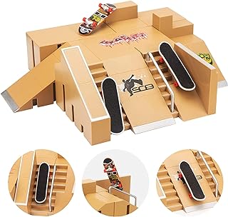 Momme finger skateboards ensemble de rampes de skateboard hot wheels avec  mini skate park pour enfants - DIAYTAR SÉNÉGAL