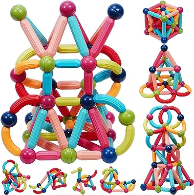 Kumoxa blocs de construction magnétiques stem jouets éducatifs 3d puzzle  magnétique cadeau pour enfants - DIAYTAR SÉNÉGAL
