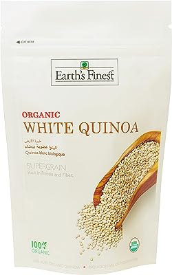 Quinoa blanc biologique de earth's finest 340 g | cru. DIAYTAR SENEGAL, la boutique en ligne où vous trouverez tout ce dont vous avez besoin à petit prix ! Profitez de notre sélection discount de produits pour la maison, l'électroménager, l'informatique, la mode et les gadgets, sans pour autant compromettre la qualité. Faites de bonnes affaires tout en profitant d'une expérience de shopping pratique et sécurisée.