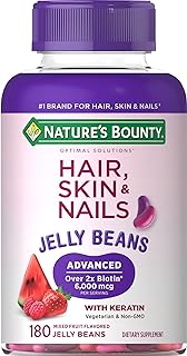 Nature's bounty advanced hair skin & nails jelly beans avec biotine saveur de fruits. Achetez malin sur DIAYTAR SENEGAL  ! Notre boutique en ligne généraliste propose une large gamme de produits discount allant des articles pour la maison, à la mode en passant par l'électroménager et l'informatique. Profitez de nos offres imbattables et faites des économies dès aujourd'hui !