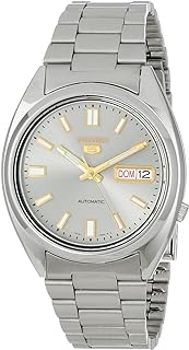 Montre seiko 5 en acier inoxydable pour homme. DIAYTAR SENEGAL  vous propose une expérience d'achats en ligne unique. Découvrez notre sélection de produits discount allant de la maison à l'électroménager, de l'informatique à la mode, sans oublier les gadgets les plus en vogue. Ne dépensez pas plus que nécessaire et trouvez tous vos articles préférés à des prix incroyables !