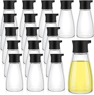 Tanlade 18 pièces distributeur de sauce soja ensemble burette étanche  bouteilles au vinaigre en verre - DIAYTAR SÉNÉGAL