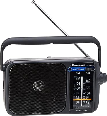 Radio portable panasonic rf 2400d avec double récepteur am fm noir (paquet de 1). À la recherche de bons plans ? DIAYTAR SENEGAL  est là pour vous ! Explorez notre sélection discount de produits pour la maison, l'électroménager et l'informatique, ainsi que des vêtements à la mode et des gadgets abordables. Des économies garanties sur tous vos achats en ligne !