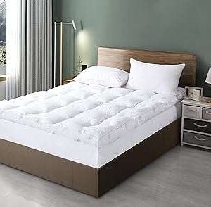 Surmatelas d'hôtel de luxe 4 pouces (10 cm) moelleux et ultra doux avec jupe. Vous recherchez des produits discount de qualité garantie ? Ne cherchez plus ! DIAYTAR SENEGAL propose une vaste sélection d'articles de maison, d'électronique, d'informatique, de mode et bien plus encore, le tout à des prix compétitifs pour satisfaire tous vos besoins.