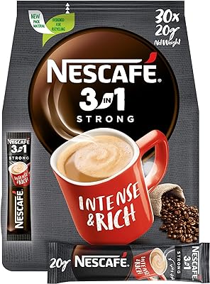Sachets de mélange de café instantané nescafé intenso 3 en 1 - DIAYTAR  SÉNÉGAL