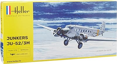 Maquette heller ju 52 3m 804 1652 cm échelle 1:72. Ne cherchez plus ailleurs, DIAYTAR SENEGAL  est là pour vous offrir des produits à prix cassés. Parcourez notre boutique en ligne et découvrez notre large sélection de produits allant de la maison à l'électroménager, de l'informatique à la mode. Profitez de nos prix discount exceptionnels pour réaliser de grandes économies.