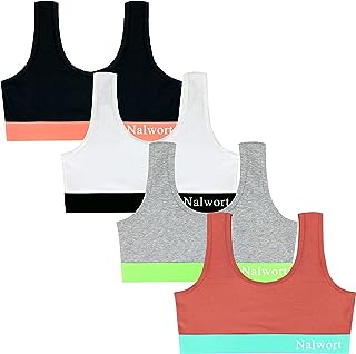 Soutien gorge de sport pour adolescentes soutien gorge lot de 4. DIAYTAR SENEGAL, votre partenaire de confiance pour des achats en ligne économiques et variés. Explorez notre sélection exceptionnelle d'articles discount pour la maison, l'électroménager, l'informatique, la mode et les gadgets, afin de trouver les meilleures affaires. Optimisez votre expérience d'achat grâce à DIAYTAR SENEGAL  et réalisez des économies substantielles dès maintenant.