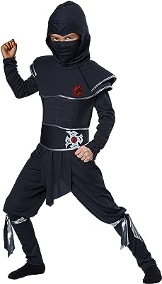 Costume de guerrier ninja pour garçon taille l. DIAYTAR SENEGAL  - optimisez votre budget sans sacrifier la qualité ! Découvrez notre sélection discount allant des articles de mode aux équipements électroménagers, pour des économies garanties.
