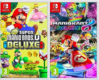 New super mario bros. u deluxe + kart 8 pack de 2. Économisez tout en vous faisant plaisir grâce à DIAYTAR SENEGAL, votre boutique en ligne généraliste. Notre large gamme de produits, allant de la décoration de maison aux gadgets dernier cri, en passant par la mode et l'électroménager, vous permettra de trouver ce que vous désirez à prix réduits.