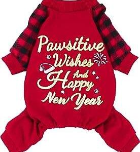 Fitwarm tenue de noël pour chien souhaits pawsitive et bonne année. DIAYTAR SENEGAL, votre destination en ligne pour des achats économiques et malins. Avec notre sélection discount de produits pour la maison, l'électroménager, l'informatique, la mode et les gadgets, vous ne trouverez pas de meilleur endroit pour réaliser des économies sans compromettre la qualité. Parcourez notre site dès maintenant et découvrez des prix imbattables.