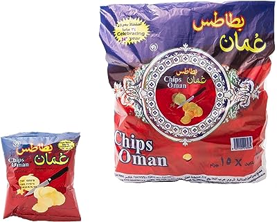 Chips d'oman 25 x 15g. Bienvenue chez DIAYTAR SENEGAL, votre guichet unique pour des achats discount en ligne. Parcourez notre catalogue étendu et trouvez des articles variés, allant de l'électroménager pratique à la dernière mode, le tout à des prix imbattables. Profitez de la qualité sans compromis tout en maximisant vos économies chez nous.