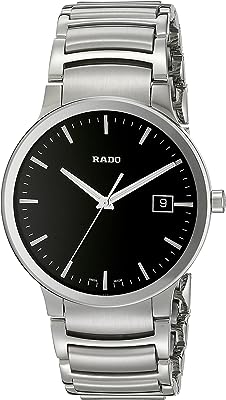 Montre à quartz rado pour homme affichage analogique et bracelet en acier. DIAYTAR SENEGAL  - optimisez votre budget sans sacrifier la qualité ! Découvrez notre sélection discount allant des articles de mode aux équipements électroménagers, pour des économies garanties.