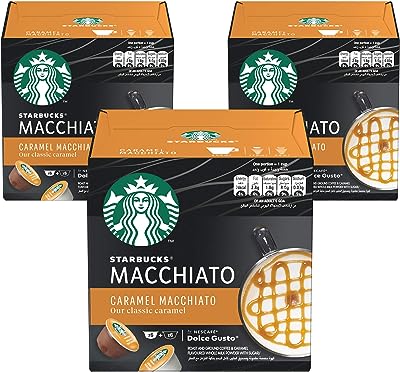 Starbucks dolce gusto caramel macchiato 3*12 capsules. DIAYTAR SENEGAL, votre allié pour des économies au quotidien ! Parcourez notre large catalogue en ligne et explorez notre gamme de produits discount allant de l'électroménager à l'informatique en passant par la mode. Profitez des dernières tendances à petits prix et faites de bonnes affaires sans compromis sur la qualité.