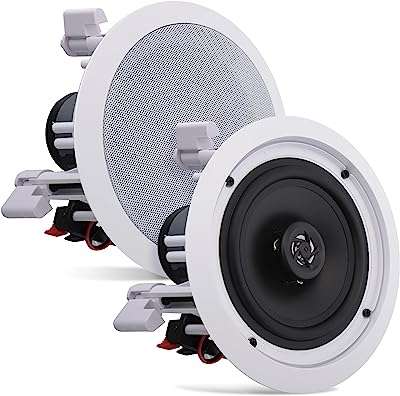 Pyle 65" haut parleurs intégrés à 2 voies montage mural plafond ressort cône en polypropylène. DIAYTAR SENEGAL  - Votre destination en ligne pour des offres discount sur tout ! Parcourez notre vaste sélection de produits pour équiper votre maison avec des électroménagers, des articles de mode tendance et même des gadgets technologiques, le tout à des prix incroyables. Ne manquez pas nos super promotions et économisez dès aujourd'hui !