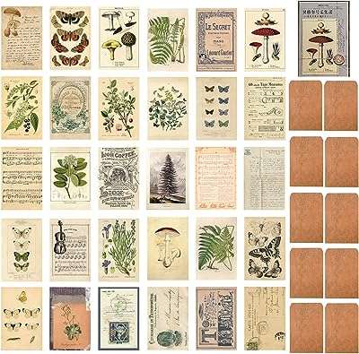 Ensemble de 40 cartes postales et enveloppes de style vintage carte postale. Vous cherchez des bonnes affaires en ligne ? Rendez-vous sur DIAYTAR SENEGAL, votre destination idéale pour des produits discount dans tous les secteurs. Trouvez des offres incroyables sur des produits essentiels tels que l'électroménager, l'informatique et la mode. Économisez tout en faisant des achats intelligents chez nous.
