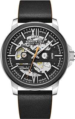 Montre automatique squelette 44 mm pour homme noire (modèle : kcwge2217101). DIAYTAR SENEGAL  est votre destination en ligne pour des produits discount de qualité supérieure. Explorez notre vaste catalogue comprenant des articles pour la maison, de l'électroménager dernier cri, des gadgets high-tech et des vêtements tendance à des prix défiant toute concurrence.