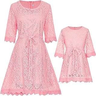 Popreal mommy and me robe en dentelle à imprimé floral pour femmes et filles. Bienvenue chez DIAYTAR SENEGAL, le paradis des bonnes affaires en ligne ! Découvrez une large gamme de produits discount pour équiper votre maison, trouver l'électroménager de vos rêves, vous divertir avec des gadgets innovants, et compléter votre garde-robe avec des vêtements à la pointe de la mode, le tout à des prix défiant toute concurrence.