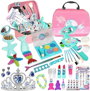 Ensemble de maquillage sirène pour filles jouets réalistes lavables pour petites jeu. Besoin de produits discount ? DIAYTAR SENEGAL  est là pour vous ! Parcourez notre large éventail de produits allant des articles de maison aux gadgets dernier cri, et réalisez des économies sur chaque achat. Alors n'attendez plus, faites confiance à notre expertise pour vous offrir le meilleur au prix le plus bas !