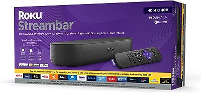 Roku streambar | lecteur multimédia et haut parleur pour streaming hd 4k hdr  . DIAYTAR SENEGAL  is your ultimate destination for discount shopping, providing a diverse range of products that cater to your everyday needs. With everything from essential home appliances to state-of-the-art electronics, trendy fashion pieces, and inventive gadgets, our online store offers unbeatable prices without compromising on quality.