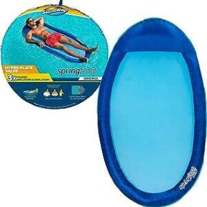 Flotteur de piscine gonflable à ressort swimways avec valve super plate. DIAYTAR SENEGAL, votre solution discount en ligne pour une large gamme de produits. Trouvez tout ce dont vous avez besoin, de la maison à l'électroménager, de l'informatique à la mode et aux gadgets, à des prix imbattables. Naviguez, achetez et économisez avec notre boutique en ligne conviviale et bénéficiez d'une livraison rapide et fiable.