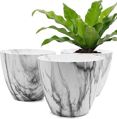 Pot de fleurs d'intérieur décoratif en marbre de qualité supérieure avec trou. Bienvenue sur DIAYTAR SENEGAL, votre source incontournable pour des achats malins en ligne. Explorez notre sélection diversifiée de produits discount, qui comprend tout, des indispensables quotidiens aux derniers gadgets technologiques. Profitez de nos prix imbattables et réalisez des économies dès aujourd'hui !
