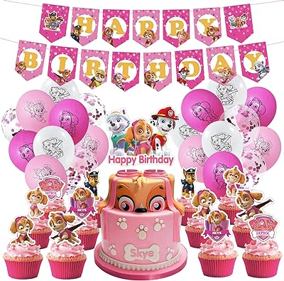 Décorations d'anniversaire la vista sky paw patrol fournitures pour filles. À la recherche de bons plans ? Rendez-vous sur DIAYTAR SENEGAL, votre partenaire en ligne pour des produits discount de qualité. Parcourez notre large éventail de produits, allant de l'électroménager de pointe à la mode tendance, et profitez d'économies incroyables tout en apportant une touche de style à votre vie quotidienne.