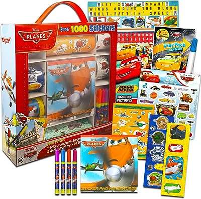Ensemble de livres de coloriage et d'activités sur les avions voitures disney. À la recherche de bonnes affaires ? DIAYTAR SENEGAL  est là pour vous aider ! Découvrez notre boutique en ligne remplie de produits discount, des dernières tendances en mode aux gadgets les plus recherchés. Ne manquez pas nos prix imbattables !