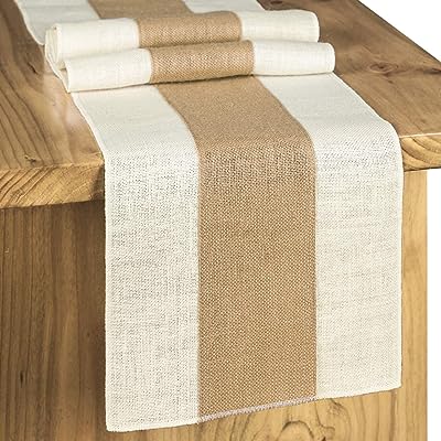 Chemin de table en toile de jute décoration ferme rustique chemin jute. Plongez dans l'univers des bonnes affaires avec DIAYTAR SENEGAL  ! Notre boutique en ligne vous propose une sélection de produits discount dans différents domaines, allant des indispensables de la maison aux dernières tendances en matière de mode et de technologie. Naviguez à travers notre catalogue et profitez d'offres à ne pas manquer.