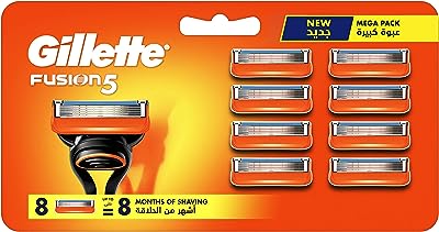 Rasoir gillette fusion pour hommes x8 orange. DIAYTAR SENEGAL, la référence des bonnes affaires en ligne ! Explorez notre boutique et découvrez une sélection variée de produits, de la maison à l'informatique en passant par la mode et les gadgets. Profitez de nos prix compétitifs et achetez en toute confiance. Faites de DIAYTAR SENEGAL  votre allié shopping, vous ne le regretterez pas.