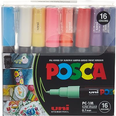 Marqueurs colorés posca pc 1m pointe ultra fine 07 mm 16 couleurs. Simplifiez vos achats en ligne avec DIAYTAR SENEGAL . Notre boutique généraliste propose des produits dégriffés dans tous les domaines, de la maison à l'informatique, en passant par la mode. Bénéficiez de prix compétitifs sans faire de compromis sur la qualité.