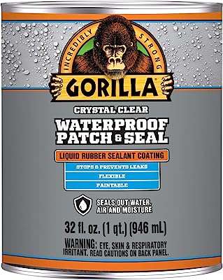 Adhésif liquide imperméabilisant gorilla transparent 946 ml (paquet de 1). Faites de bonnes affaires en ligne avec DIAYTAR SENEGAL, votre destination ultime pour des produits discount de qualité. Découvrez notre catalogue diversifié comprenant des articles pour la maison, l'électroménager, l'informatique, la mode et les gadgets. Optez pour des prix réduits sans compromettre sur la qualité grâce à DIAYTAR SENEGAL .