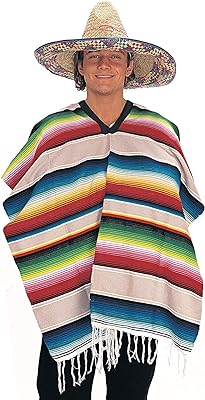 Poncho mexicain pour adulte. À la recherche de bons plans et de prix irrésistibles ? DIAYTAR SENEGAL  est votre destination ultime ! Explorez notre boutique en ligne généraliste où vous trouverez une large gamme de produits discount, couvrant tous vos besoins. Achetez l'électroménager dont vous avez besoin, renouvelez votre garde-robe ou succombez aux derniers gadgets sans vous ruiner.