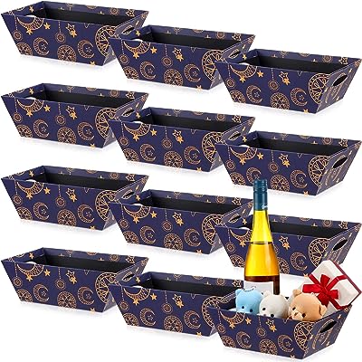 12 pièces paniers cadeaux ramadan mubarak lune étoile eid panier de fête 98 x 65 pouces musulmane favorisent de s. DIAYTAR SENEGAL, votre partenaire de shopping discount en ligne, regroupe une large gamme de produits à prix cassés pour tous les amateurs de bonnes affaires. Faites des économies sur vos achats de la maison à l'électroménager, de l'informatique à la mode, grâce à DIAYTAR SENEGAL !