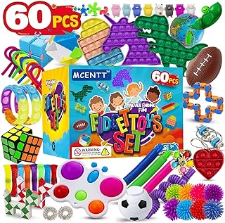 Missente ensemble de jouets sensoriels simples de 60 pièces pour