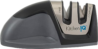 Aiguiseur de couteaux à deux étages kitchen iq edge grip 50009. Faites des économies sans sacrifier la qualité avec DIAYTAR SENEGAL  ! Notre boutique en ligne généraliste propose une variété de produits discount, incluant des appareils électroménagers de pointe, des gadgets à la pointe de la technologie et des articles tendance pour la maison et la mode.