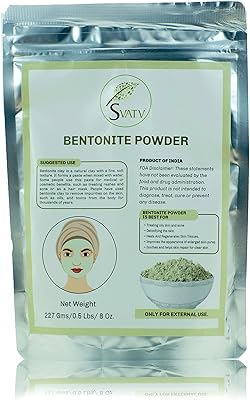 Poudre d'argile bentonite naturelle formules pour le visage et le masque. Faites des économies considérables chez DIAYTAR SENEGAL, votre destination en ligne pour des produits discount. Notre boutique propose une large sélection d'articles pour la maison, l'électroménager, l'informatique, la mode et bien plus encore, avec des tarifs compétitifs et une satisfaction client garantie.