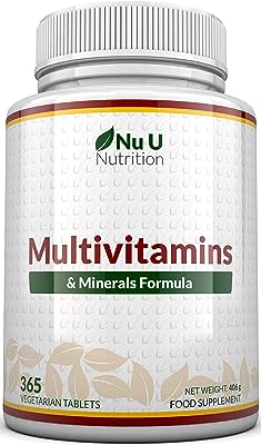 Formule multivitamines et minéraux | 365 comprimés (jusqu'à 1 an d'approvisionnement) 24 avec fer. DIAYTAR SENEGAL  - la référence en matière de shopping en ligne à prix réduit. Trouvez tout ce dont vous avez besoin pour votre maison, de l'électroménager pratique aux articles de mode tendance, en passant par les dernières innovations technologiques. Faites des économies sans compromettre la qualité avec notre selection de produits discount de confiance.