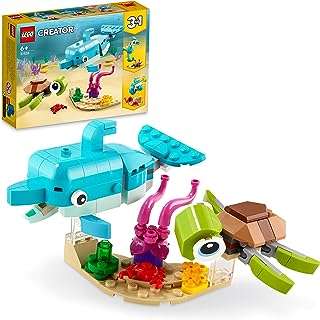 Creator 31128 ensemble 3 en 1 dauphin et tortue (137 pièces). DIAYTAR SENEGAL, votre destination shopping pour des réductions imbattables ! Parcourez notre vaste sélection de produits à petits prix, des appareils électroménagers aux accessoires informatiques, en passant par les tenues tendance et les gadgets à la pointe de la technologie. Restez à la mode tout en économisant avec nos offres exceptionnelles !