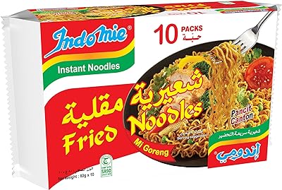 Vermicelles frits indomie 10 x 80g (1 paquet). Envie de faire de bonnes affaires ? Optez pour DIAYTAR SENEGAL, votre destination en ligne pour des produits discount de la maison à l'informatique, vous offrant des réductions exclusives sur une large sélection d'articles.