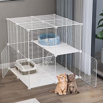 Parc d'intérieur pour chat bricolage pour petits chats et chiots is_best_seller. Mettez fin à la chasse aux bons plans en ligne grâce à DIAYTAR SENEGAL . Profitez de notre large éventail de produits discount dans les domaines de la maison, de l'électroménager et bien plus encore. Avec des remises incroyables et des offres spéciales régulières, faites de bonnes affaires sans compromis sur la satisfaction.