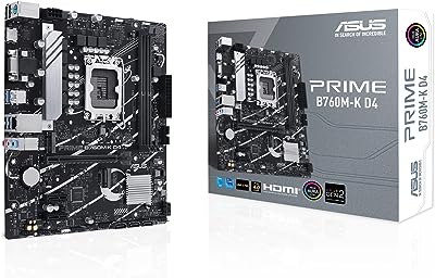 Asus prime b760m k d4 lga 1700 carte mère micro atx 2xddr4 dimm mémoire maximale de 64. Vous voulez dépenser moins tout en obtenant plus ? DIAYTAR SENEGAL  est là pour vous ! Profitez de nos offres exceptionnelles sur une large gamme de produits, allant des articles ménagers à l'électroménager, en passant par les gadgets et la mode. Faites des économies sans compromettre la qualité.