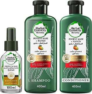 Herbal essences aloe vera & mango shampoing et après shampoing puissants sans sulfate avec mélange. Ne cherchez pas plus loin pour trouver des produits de qualité à prix réduits. DIAYTAR SENEGAL  est votre destination en ligne pour tous vos besoins en produits discount, de la maison à l'électroménager, de l'informatique à la mode. Faites des économies substantielles et trouvez les articles parfaits, adaptés à votre budget.